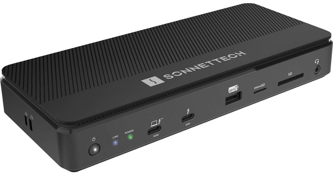Sonnet Echo 13 Dockingstation – Thunderbolt 5, 4× USB-A, 140 W PD, 2,5GbE, 3,5 mm Audio, für Windows/Mac