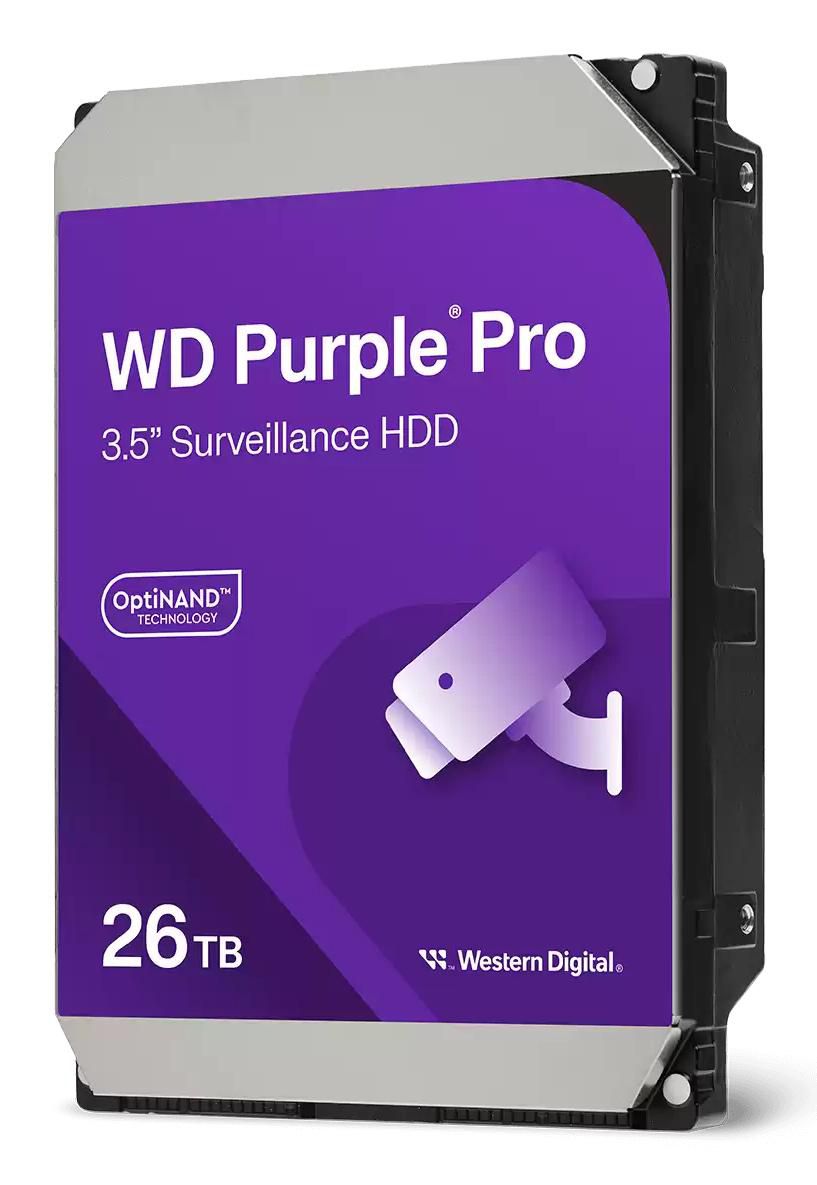 Western Digital Interne Festplatte – Purple Pro, 26 TB, SATA III