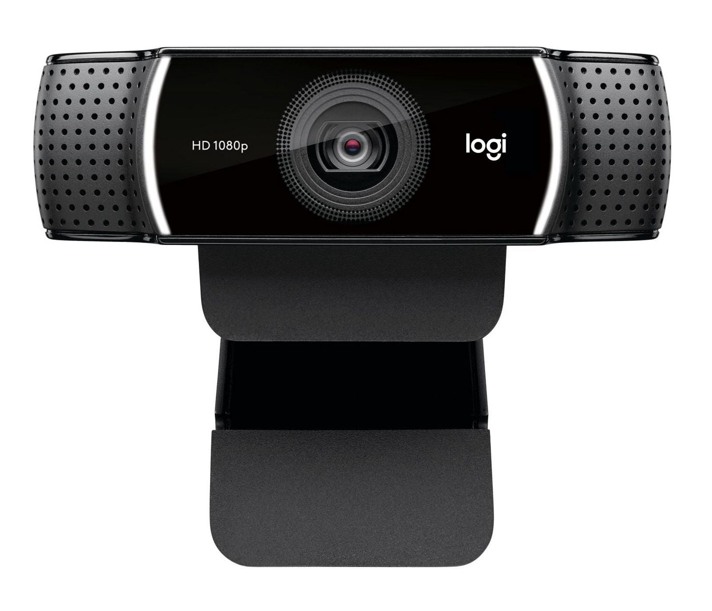 Logitech C922 Pro Stream Webcam – Full HD, 60 fps, USB, 87°, Schwarz, für Windows, macOS & Android