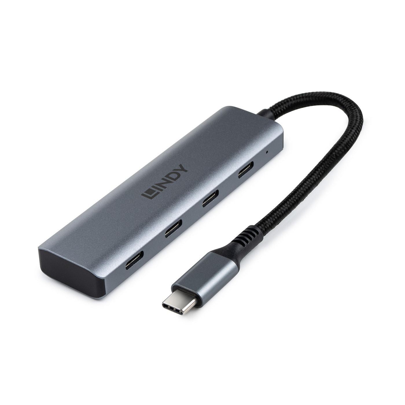 Lindy USB-Hub – USB-C, 4× USB-C, 10 Gbit/s