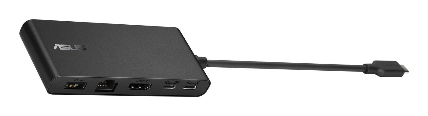 ASUS DC201 Dockingstation – USB-C, DP/HDMI, 1× USB-A, 100 W PD, GbE, für Windows/Mac