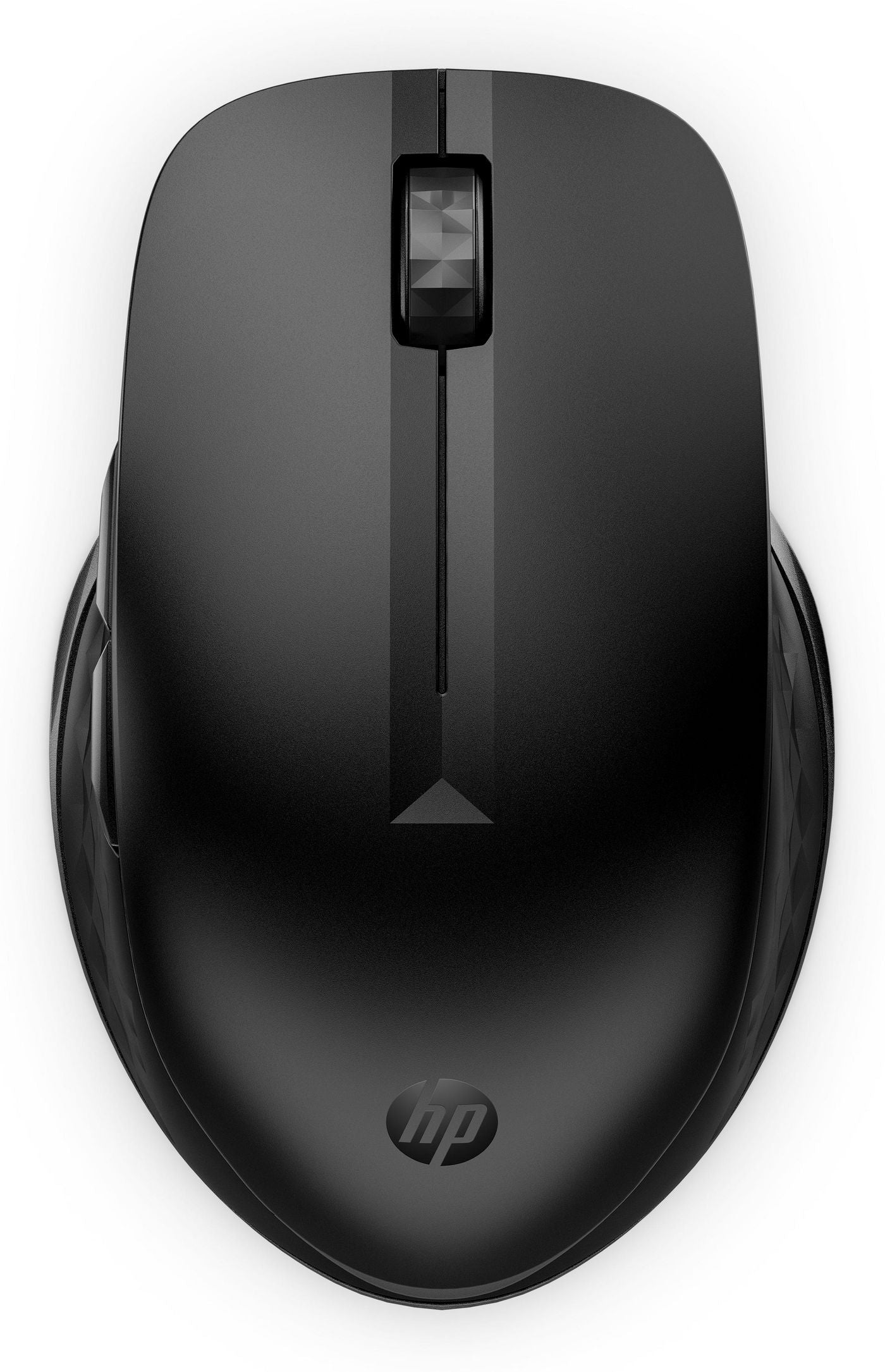 HP 435 – Maus – Kabellos (Bluetooth/2,4 GHz), 4000 DPI, beidhändig, Schwarz