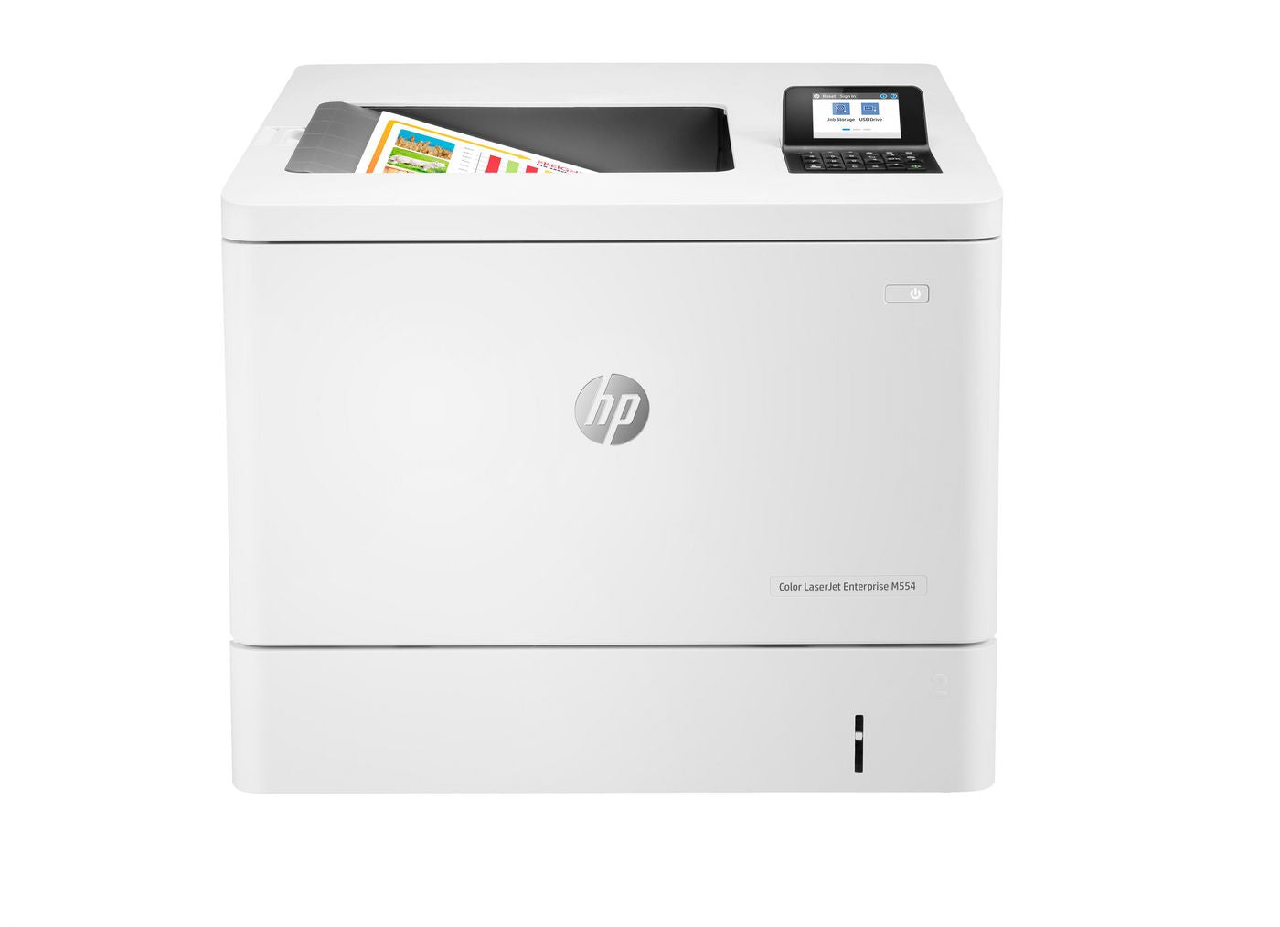 HP Color LaserJet Enterprise M554dn – A4, Farbe, Duplex, 33 S./Min., 1200 × 1200 dpi, LAN/USB