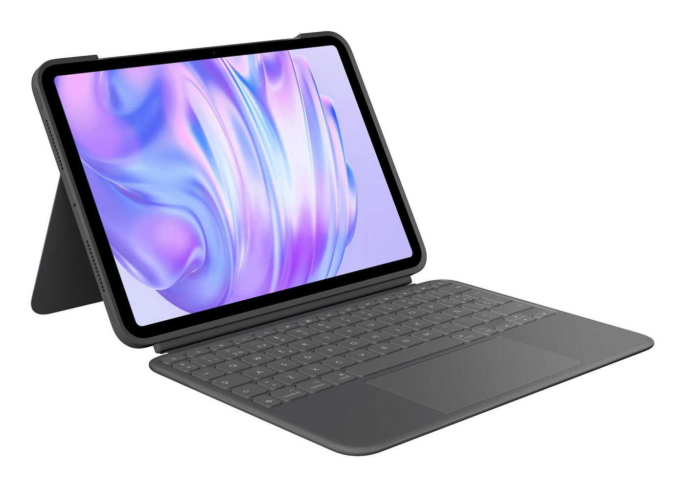 Logitech Combo Touch Qwerty Spanische Tablet- & Notebook-Tasche – Graphit