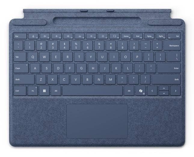 Microsoft Surface Pro Tastatur – Surface Pro, QWERTZ, Blau