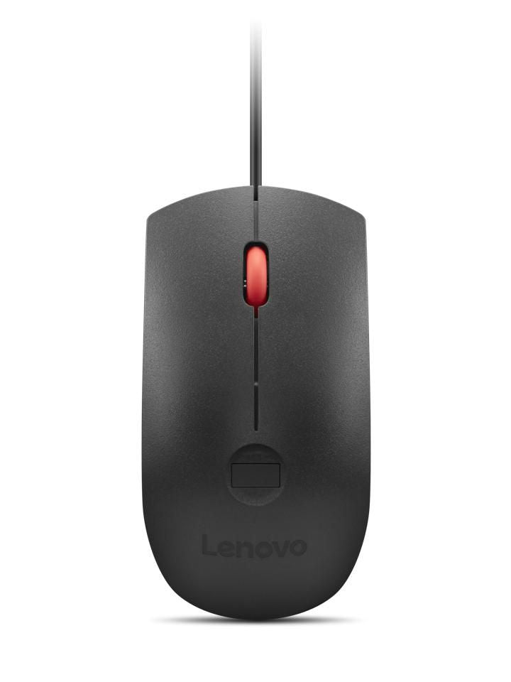 Lenovo 4Y51S24029 – Maus – Kabelgebunden (USB‑A), 2000 DPI, beidhändig, Schwarz