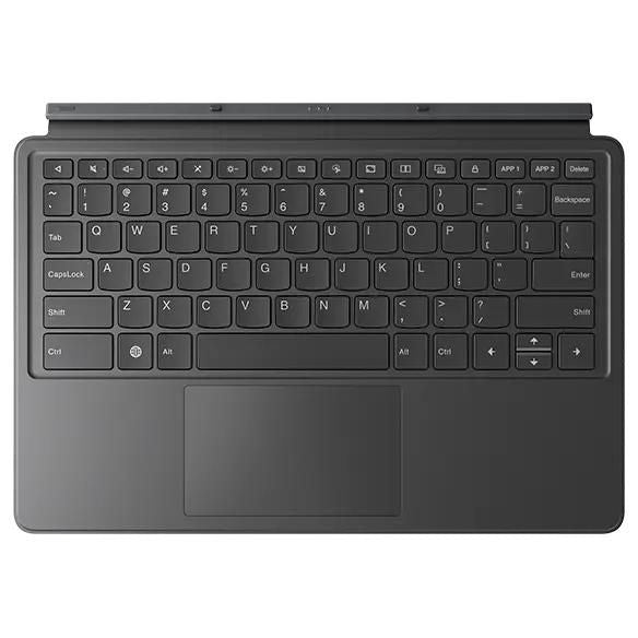 Lenovo Docking-Tastatur – kabelgebunden (Pogo Pin) – QWERTZ (DE) – mit Touchpad – Schwarz – für Tab Pro