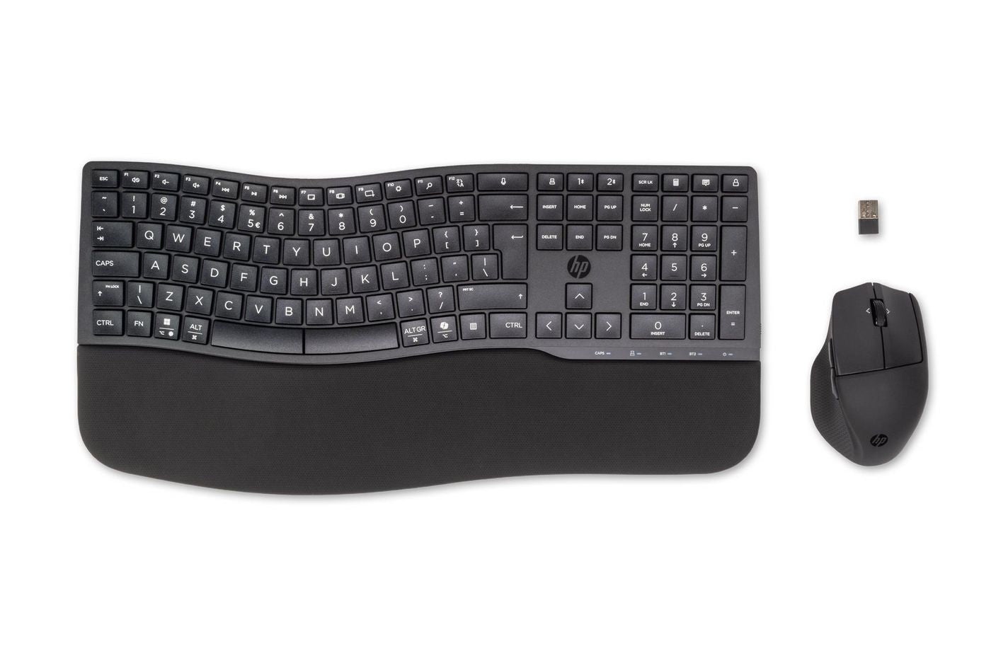 HP 680 Comfort Dual-Mode – Tastatur, kabellos (Bluetooth/2,4 GHz)
