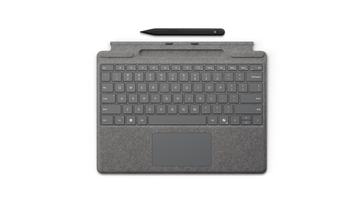 Microsoft Surface Pro Tastatur – Surface Pro, QWERTZ, Platin