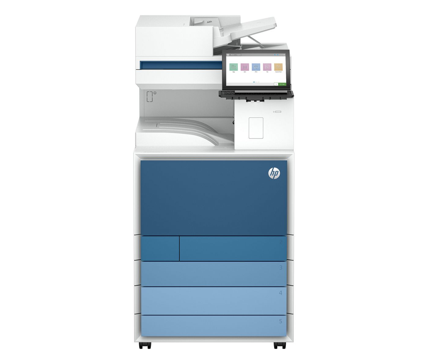 HP Color Laserjet Ent Flow MFP 8801z – 1200 × 1200 dpi, WLAN