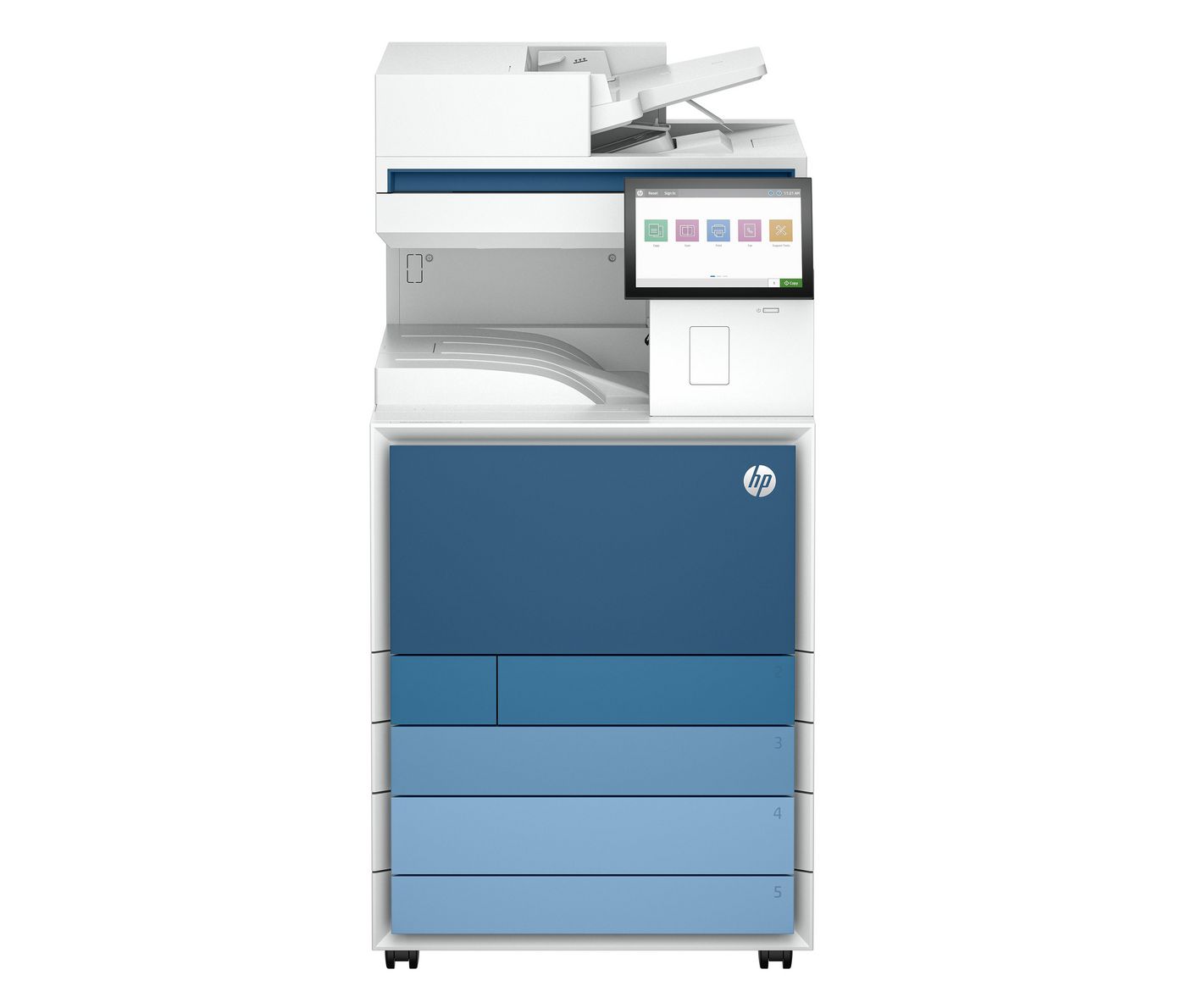 HP 8801Dn – Farbiges Laser-MFP A4 – WLAN – Duplex – 60 S./Min. S/W