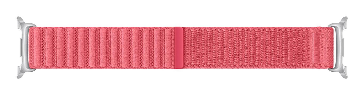 Samsung Stoffarmband, Rot, S/M, für Galaxy Watch8, Watch8 Classic