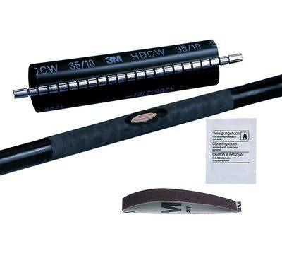 3M Schrumpfschlauch-Set, Ø 120 mm → Ø 28 mm, 50 cm – Schwarz