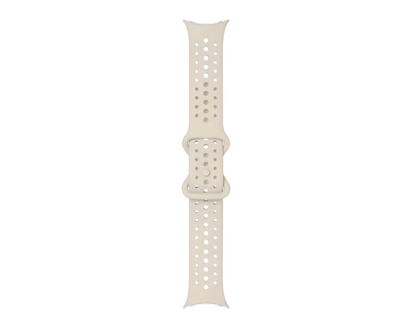 Google Silikon Sportband Beige S für Pixel Watch 3 45 mm