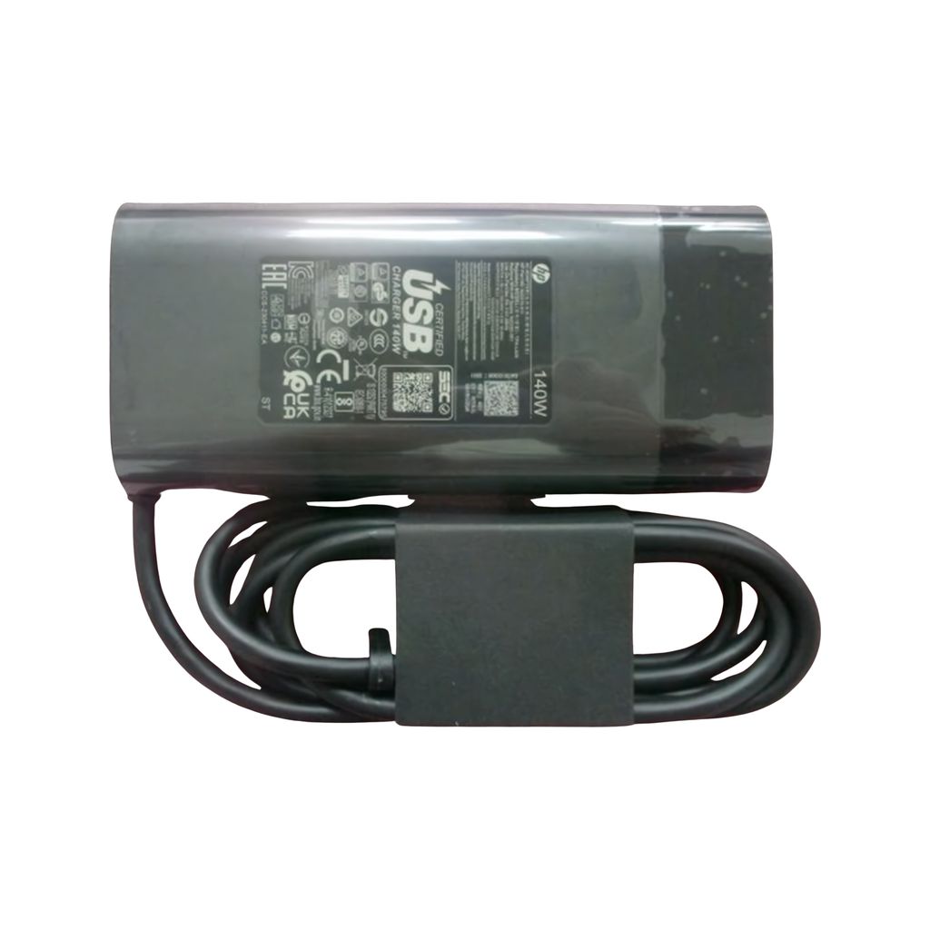 HP N22282-001 Netzteil 140 W – USB-C×1 – für HP-Laptops – Schwarz