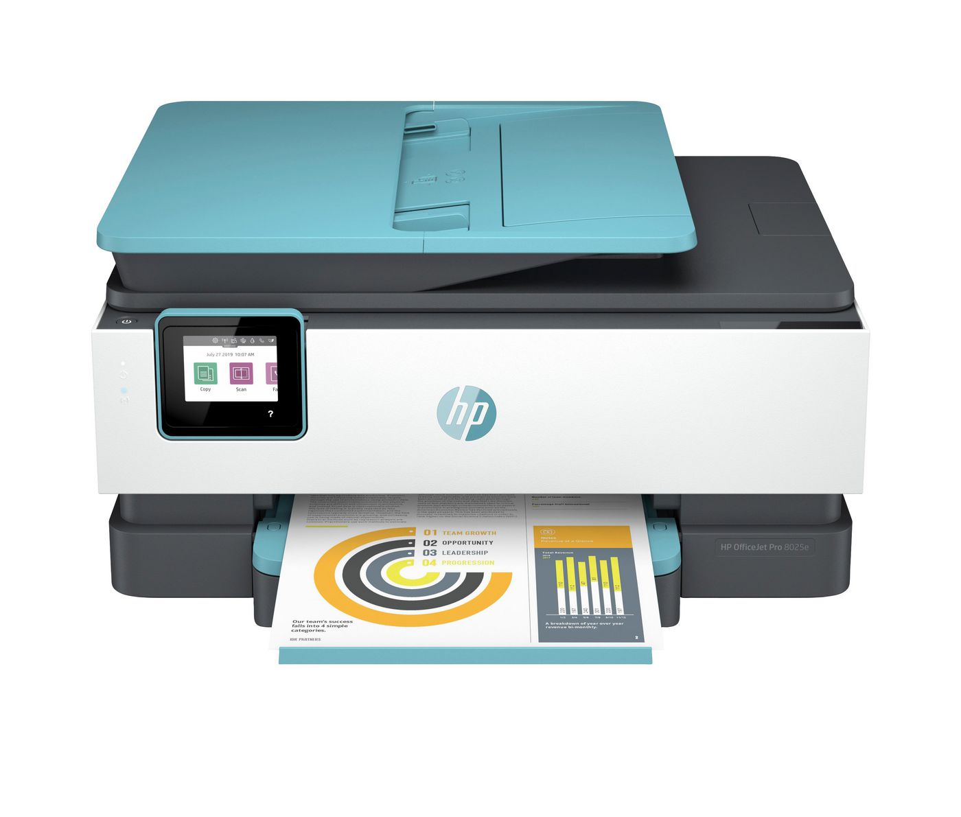 HP OFFICEJET PRO 8025E – Farbtintenstrahl-Multifunktionsdrucker, A4, 4-in-1, Duplex, ADF, WLAN/LAN, AirPrint