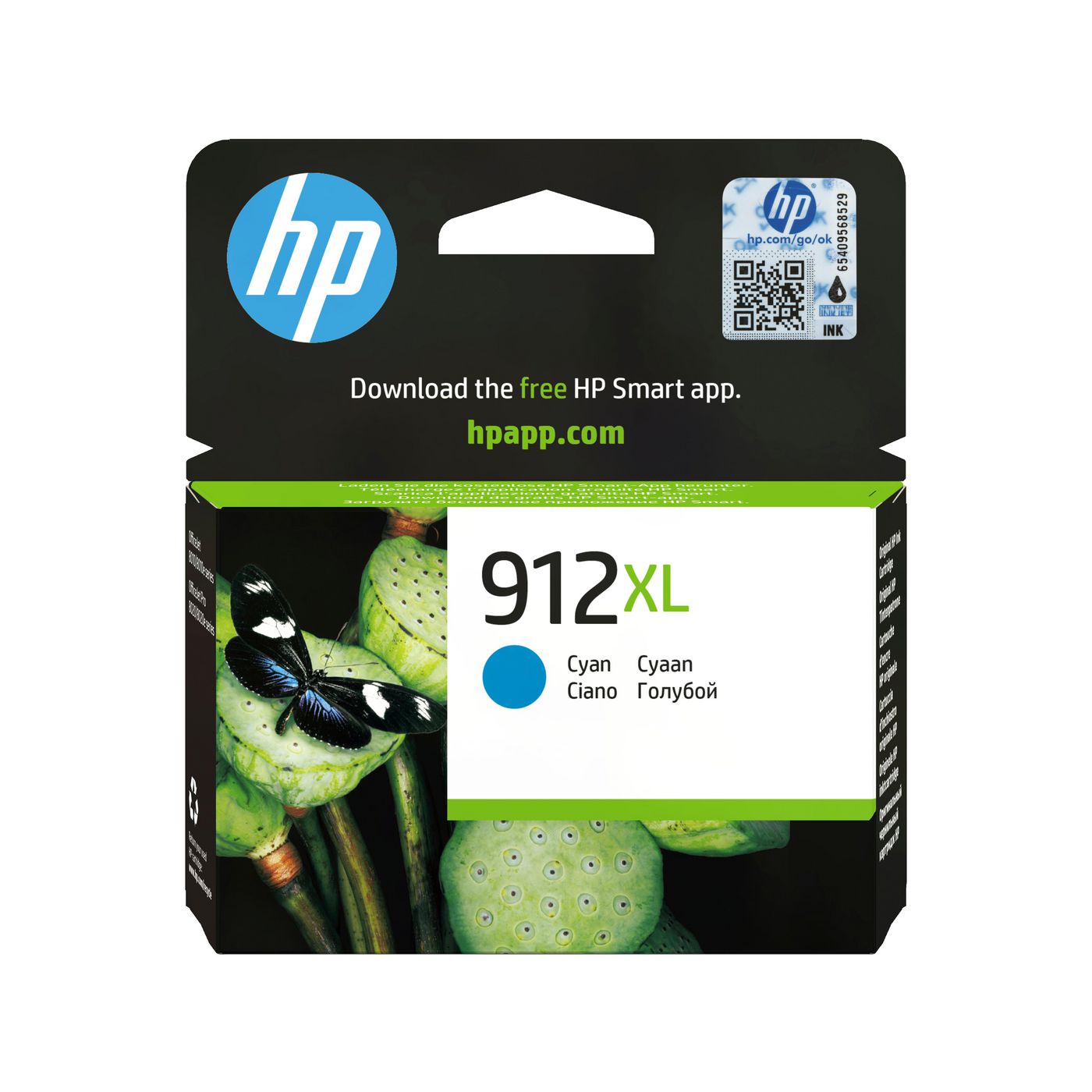 HP 912XL Cyan Tintenpatrone (Original) – 700 Seiten