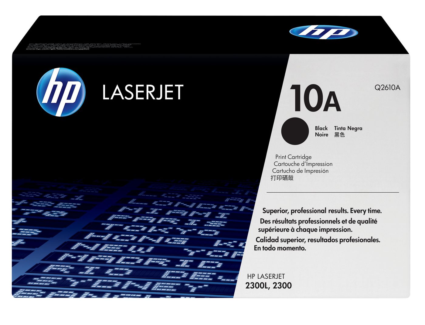 HP Toner Q2610A – schwarz, 6000 Seiten – für HP LaserJet 2300/2300L/2300N und andere
