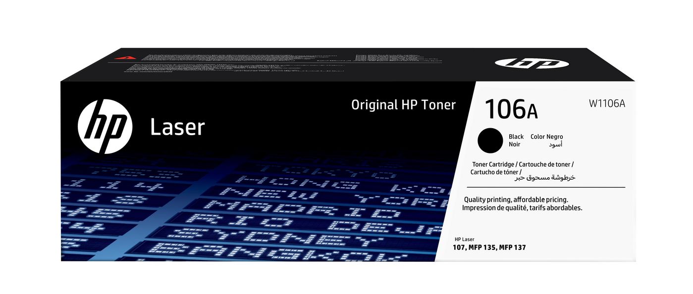 HP Toner 106A – schwarz, 1000 Seiten