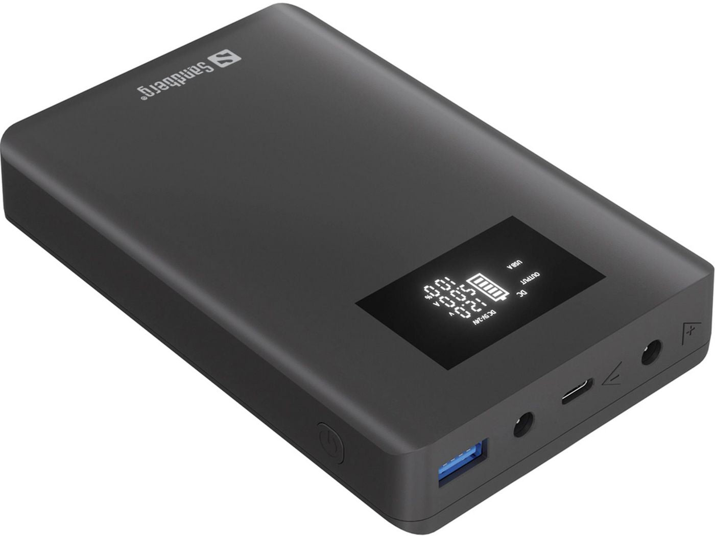 Sandberg Laptop Powerbank – 421-27, 20'000 mAh / 100 W USB-C PD, Schwarz