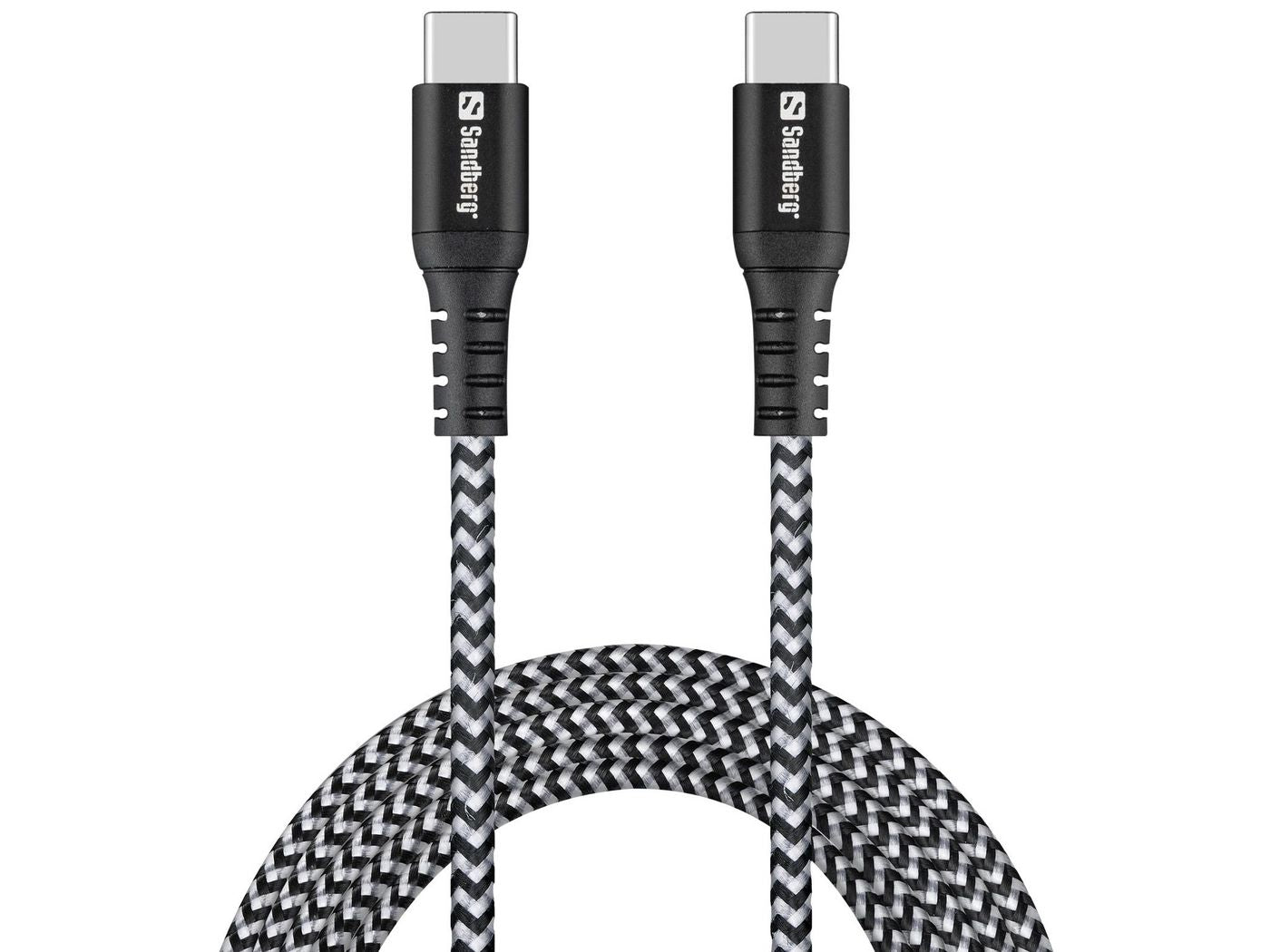 Sandberg USB-C auf USB-C Kabel – 2 m – PD 100 W
