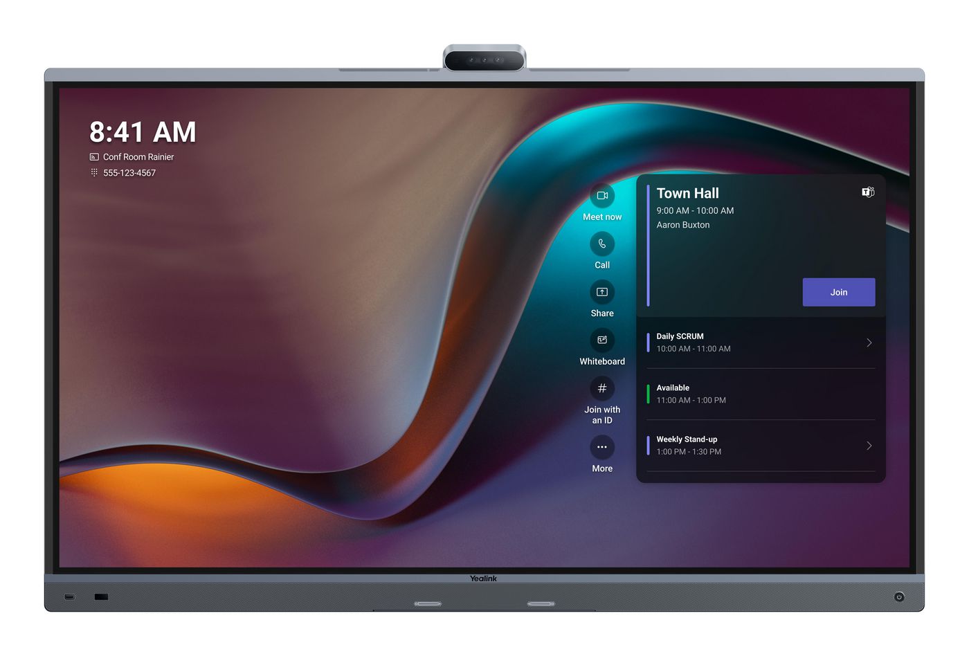 Yealink MeetingBoard 65 Pro – Interaktives Display, 65", LCD