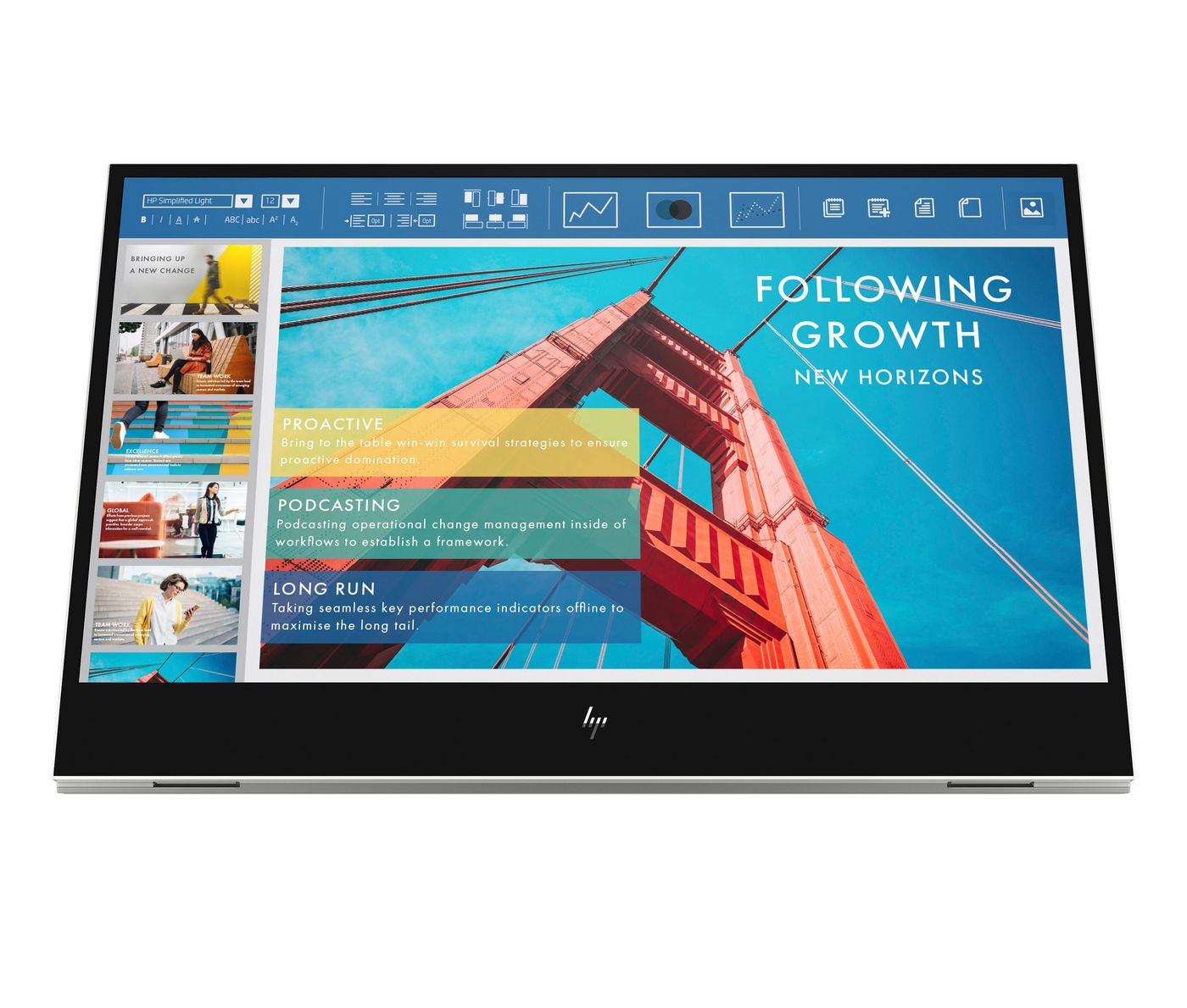 HP E14 G4 – Monitor, 14" 1920 × 1080 (Full HD), IPS, 60 Hz, 400 cd/m², Silber
