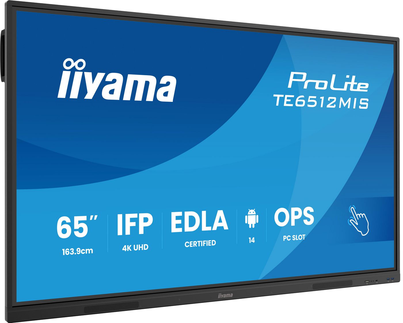 iiyama ProLite TE6512MIS-B4AG – Signage-Display, 65", Ultra HD 4K, 400 cd/m², VA