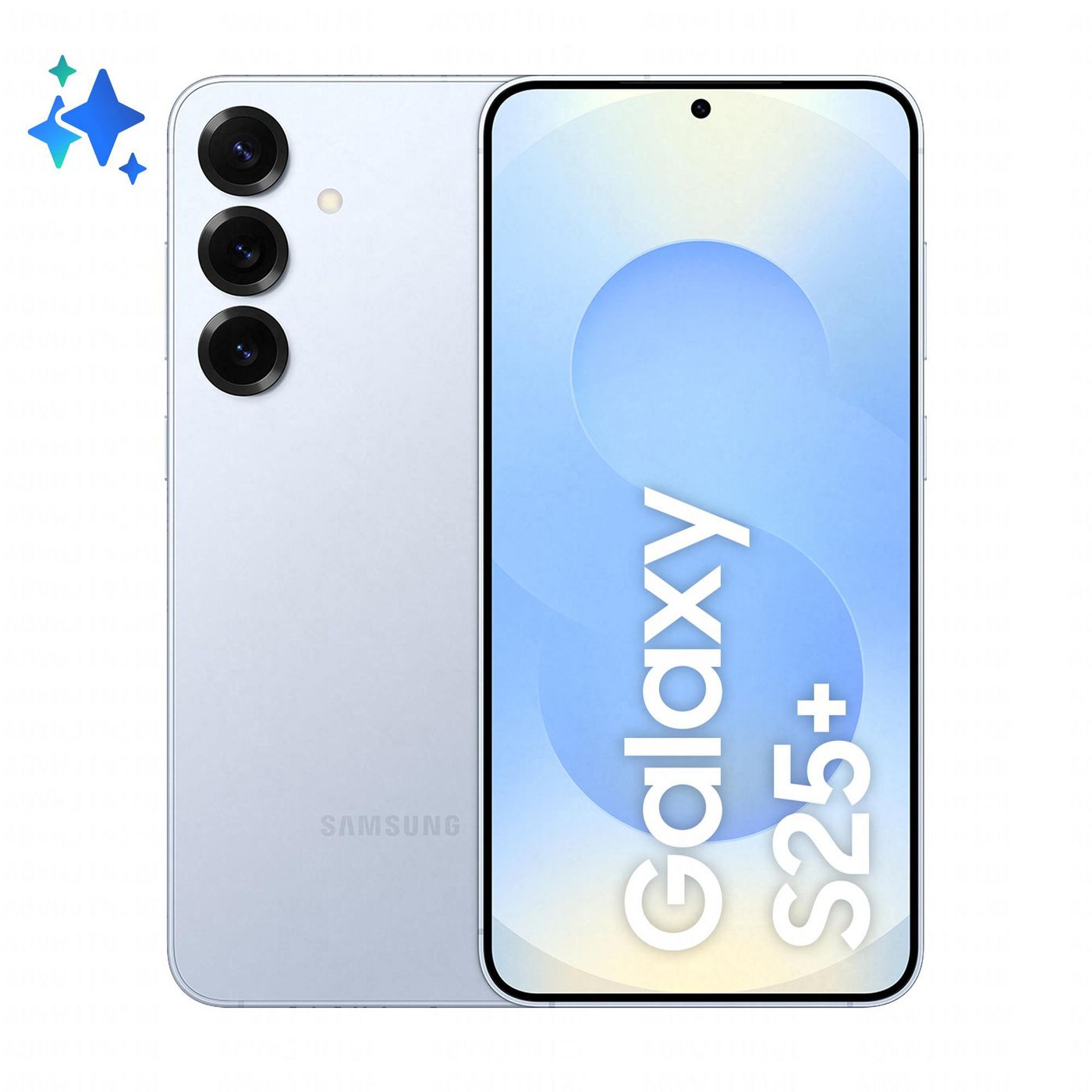 Samsung Galaxy S25+ – blau, 6,7", 3120 × 1440, Android 15, 256 GB, 12 GB, Dual-SIM, 5G, IP68, NFC