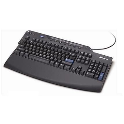 Lenovo 73P2622 – Tastatur – kabelgebunden – USB – AZERTY (FR) – mit Handballenauflage – schwarz