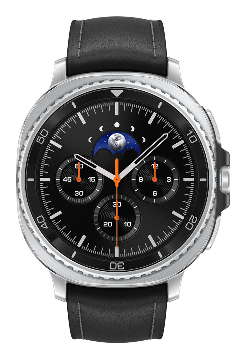 Samsung Galaxy Watch 8 Classic – Smartwatch – 46 mm, 1,3", GPS, Wi‑Fi, AMOLED, Silber