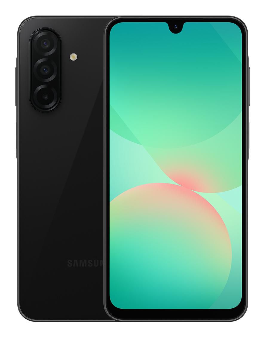 Samsung Galaxy A26 5G – schwarz, 6,7", 1080 × 2340, Android 15, 128 GB, 6 GB, Dual-SIM, 5G, NFC, IP67