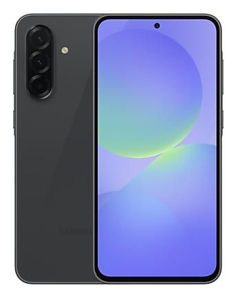Samsung Galaxy A36 – schwarz, 6,7", 2340 × 1080, Android 15, 128 GB, 6 GB, NanoSIM + eSIM, 5G, IP67, NFC, OIS