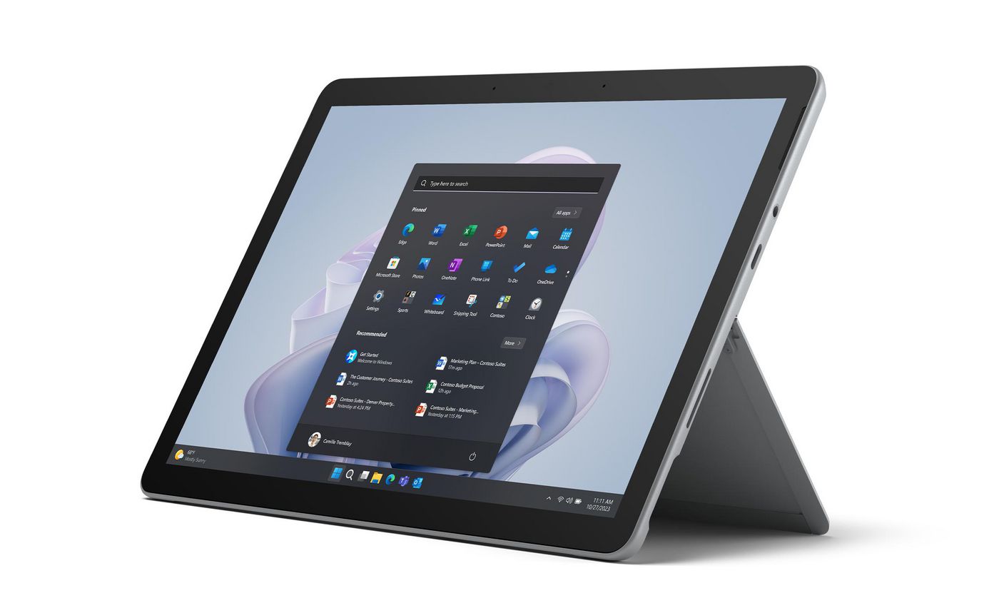 Microsoft Surface Go 4 – 10,5", 128 GB, 8 GB RAM, WLAN, Windows 11 Pro