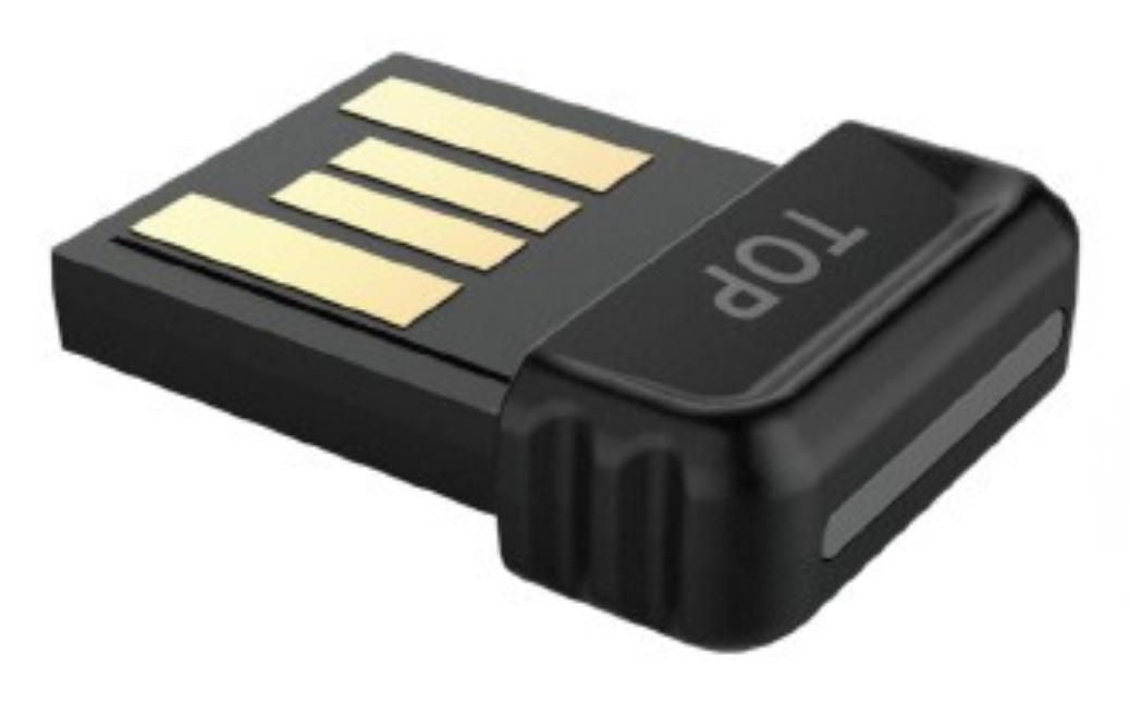Yealink BT51-A USB-Bluetooth-Adapter – Bluetooth 5.0, USB-A, Reichweite 30 m – für BH76/BH72 – Schwarz