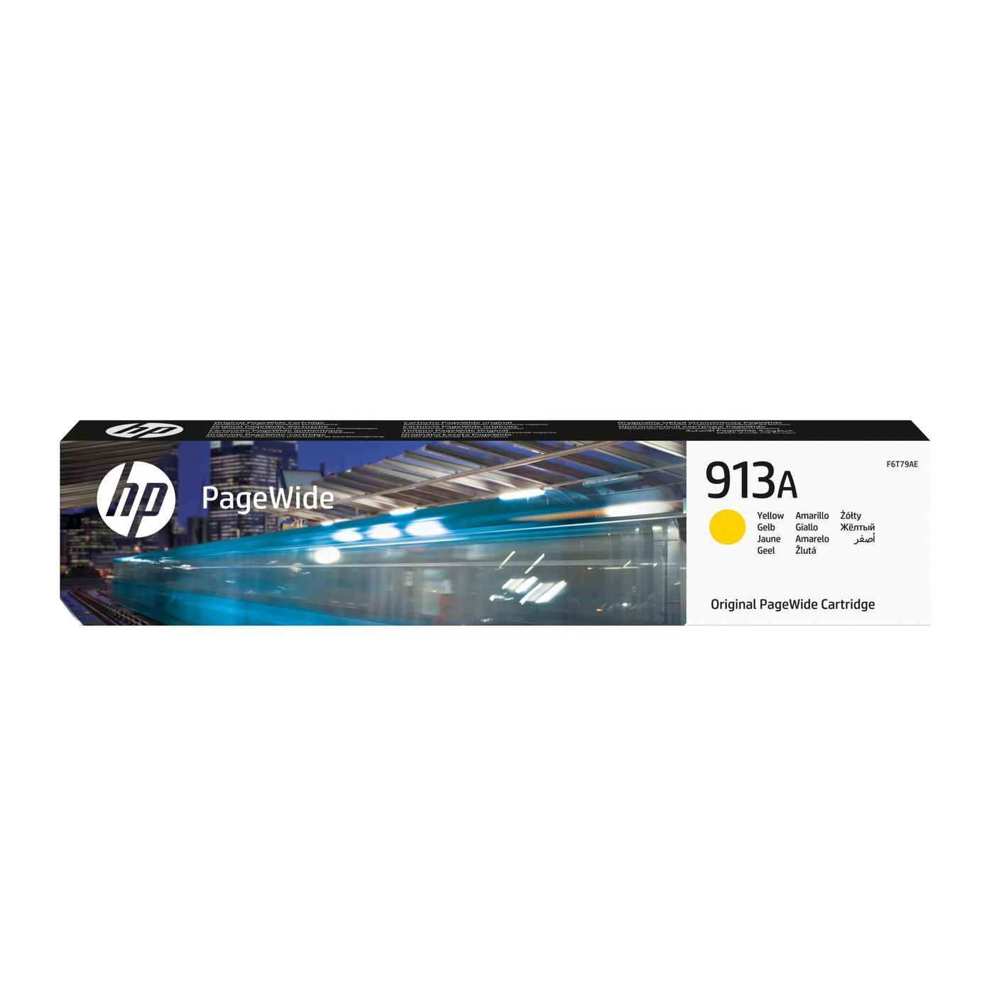 HP Tintenpatrone 913A, Gelb, 3'000 Seiten – für Tintenstrahldrucker/Multifunktionsgeräte