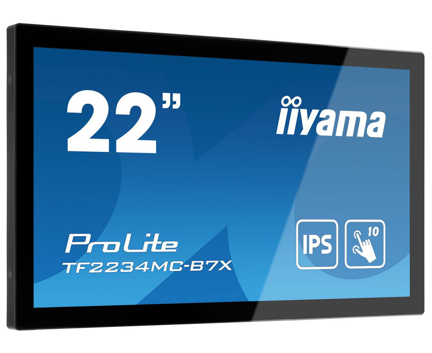 iiyama TF2234MC-B7X – Monitor, 21,5", 1920 × 1080 (Full HD), LED, Touch, 350 cd/m²