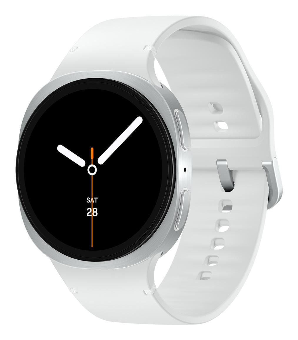 Samsung Sportuhr – Smartwatch – 44 mm, 1,5", GPS, WLAN, AMOLED, Silber