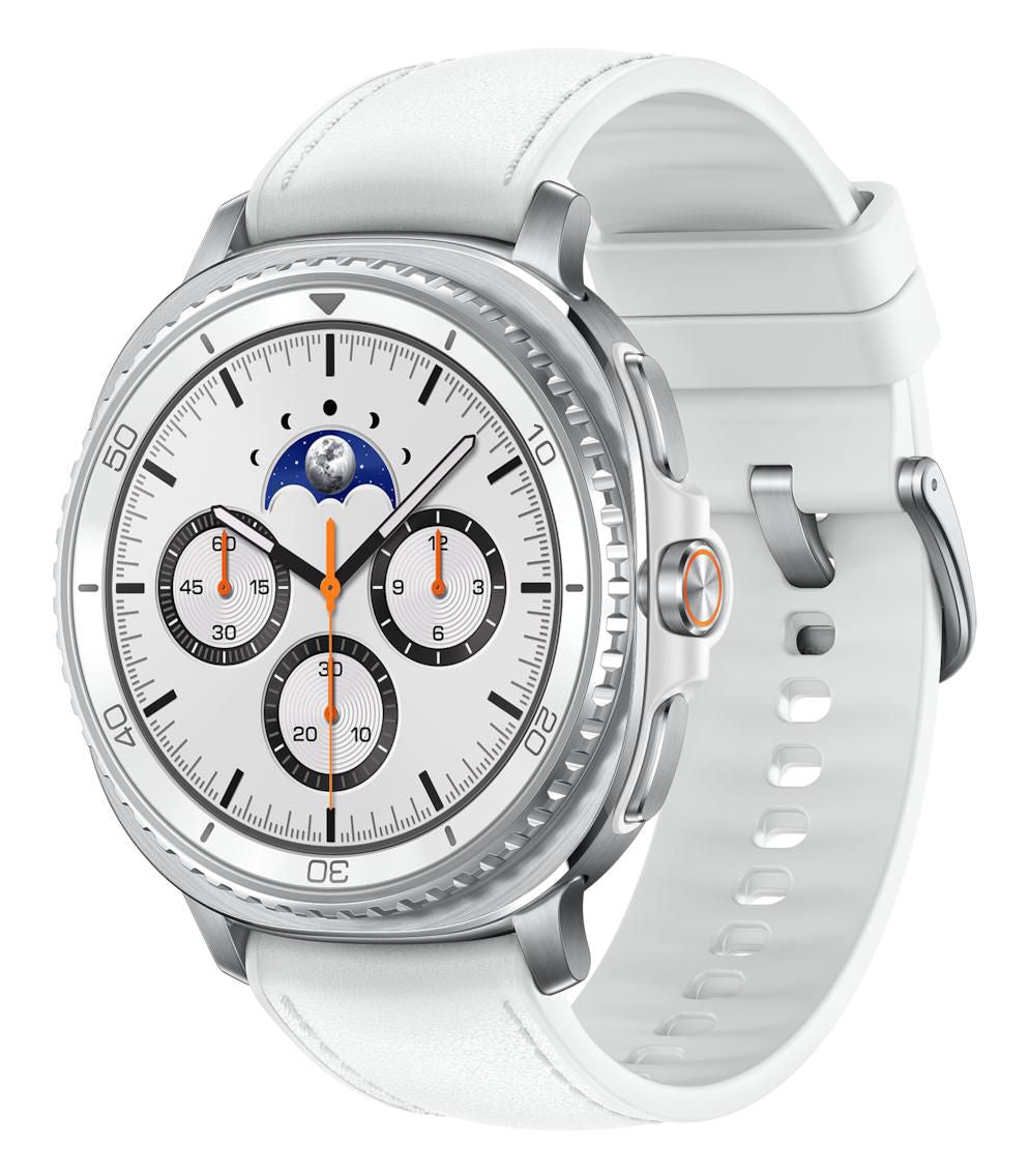 Samsung Smartwatch – 46 mm, 1,3", LTE, AMOLED, WLAN, Silber
