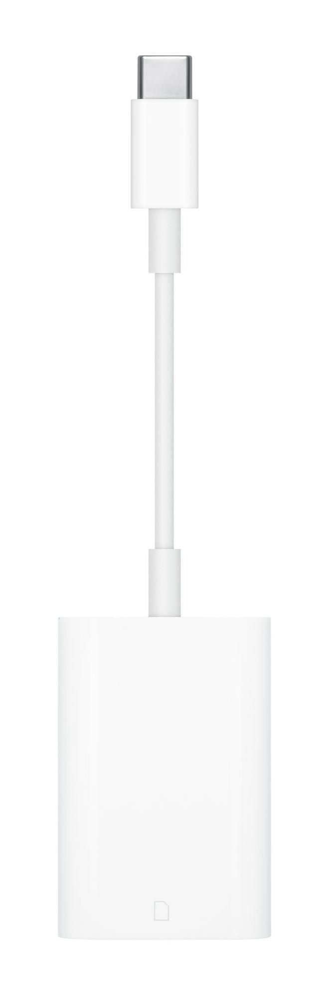 Apple MW653ZM/A USB-C Kartenleser – SD, 1 Steckplatz, USB 2.0 – für iPhone 15, iPad Pro/Air, MacBook