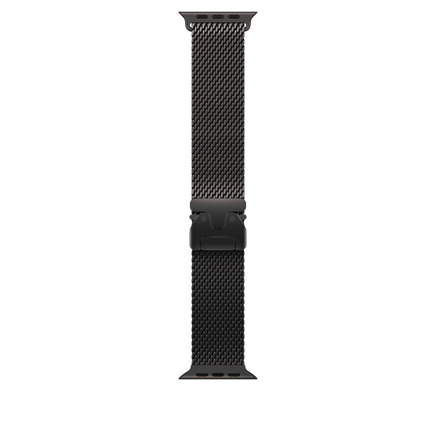 Apple Milanese Loop – Titan Schwarz, S, für Apple Watch