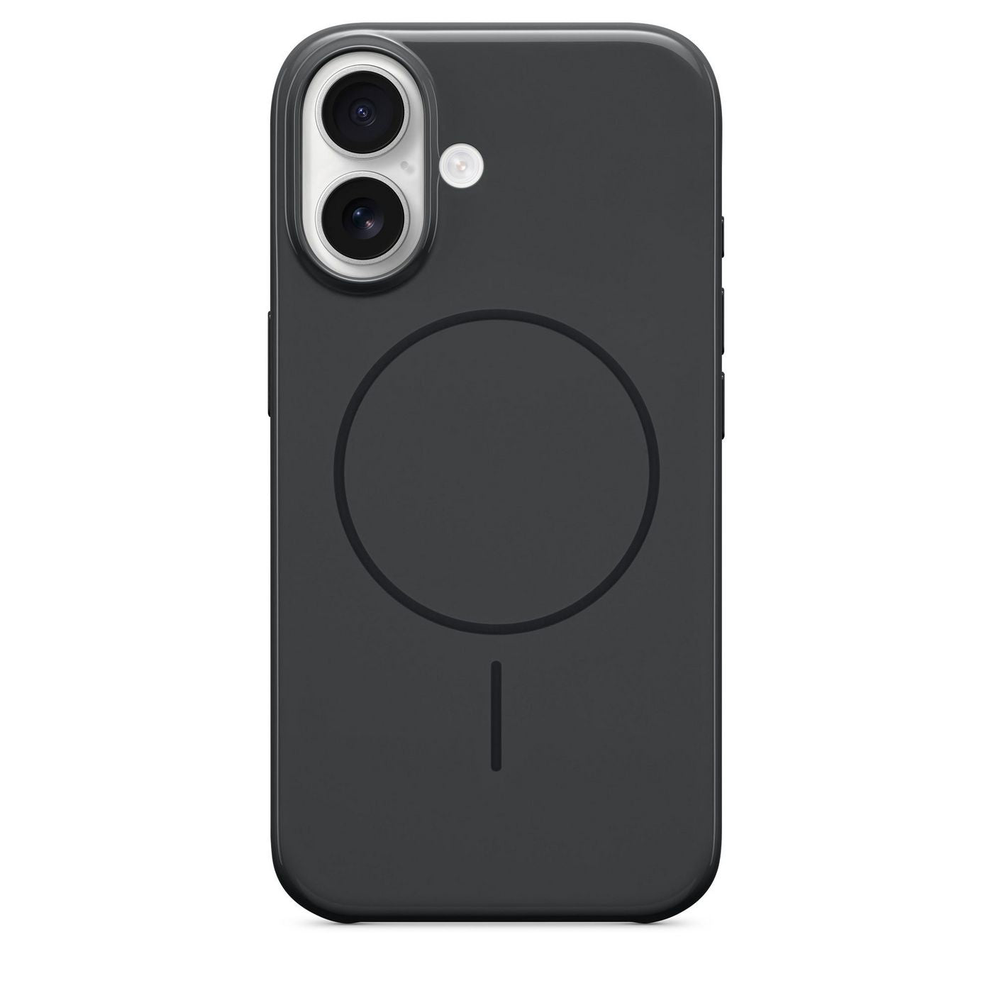 Apple Beats Backcover – für Apple iPhone 16, MagSafe, PC+TPU+Mikrofaser, Nachtschwarz