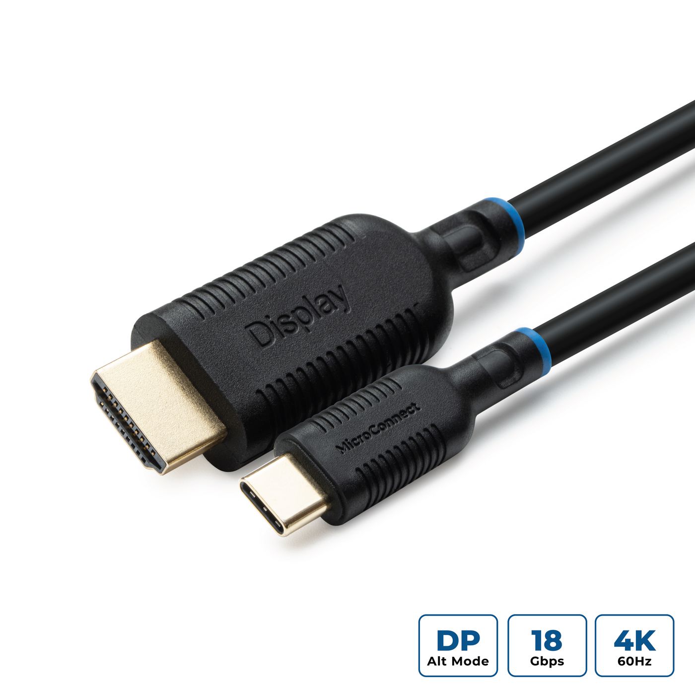 Microconnect USB-C auf HDMI Adapter, 2 m