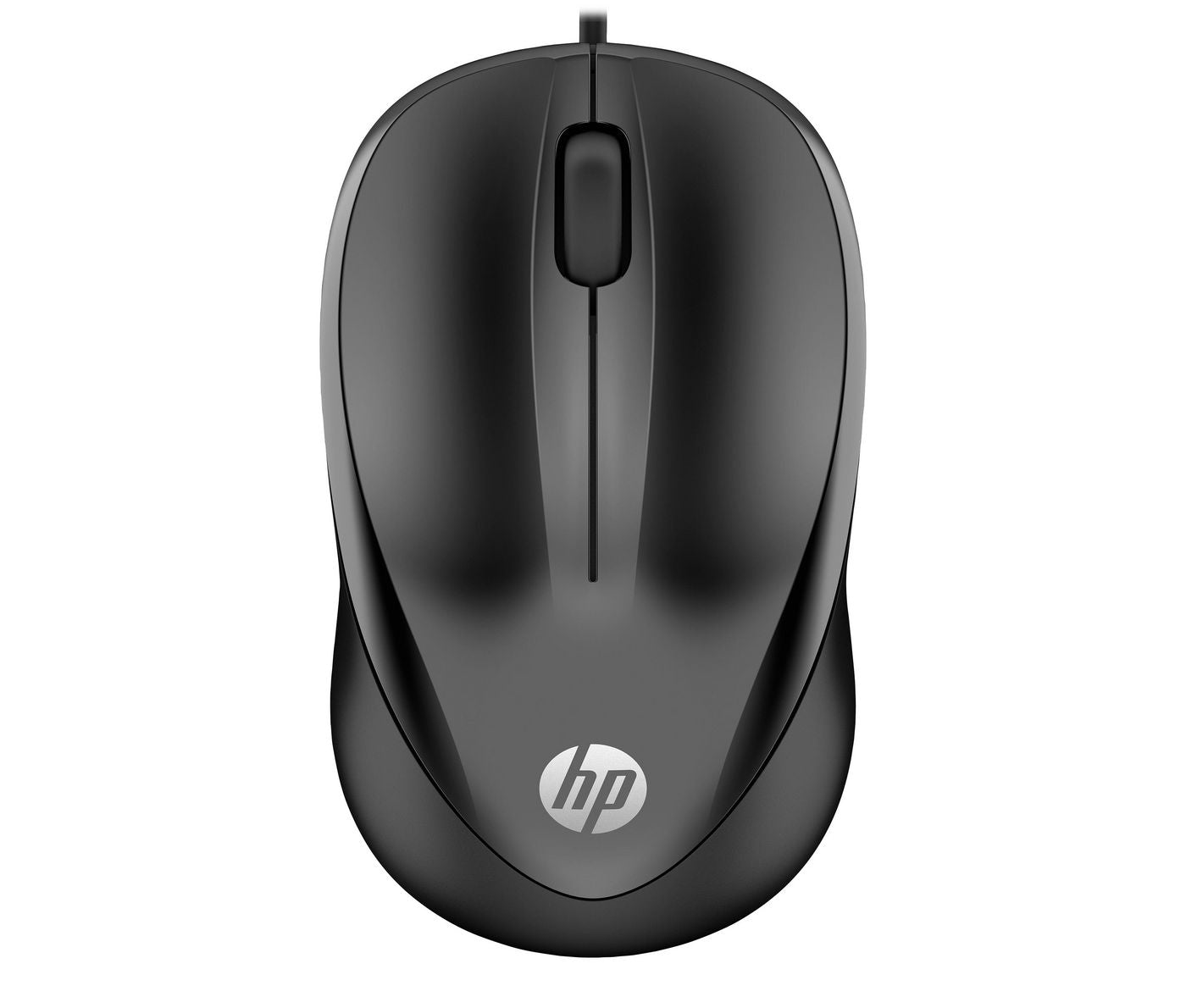 HP 1000 – Maus – Kabelgebunden (USB‑A), beidhändig, Schwarz