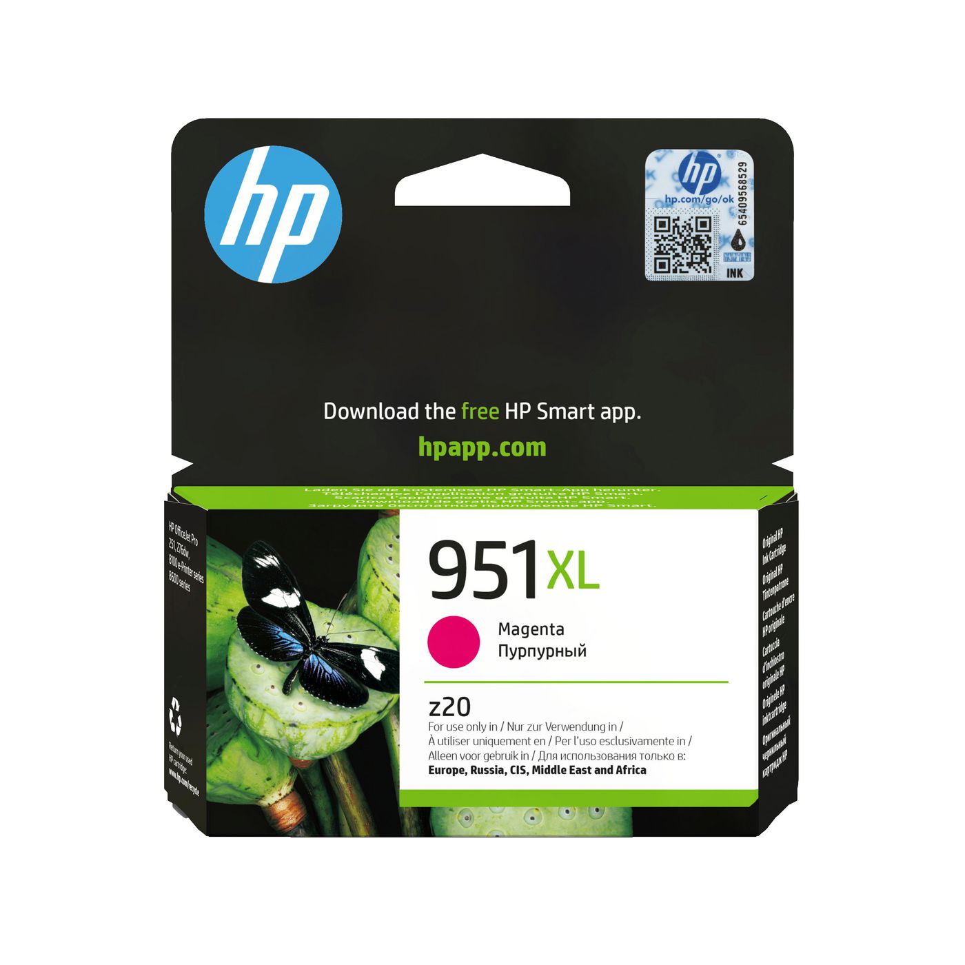 HP Tintenpatrone 951XL, Magenta, 1'500 Seiten – für OfficeJet Pro 8610, 8620, 8630 und andere