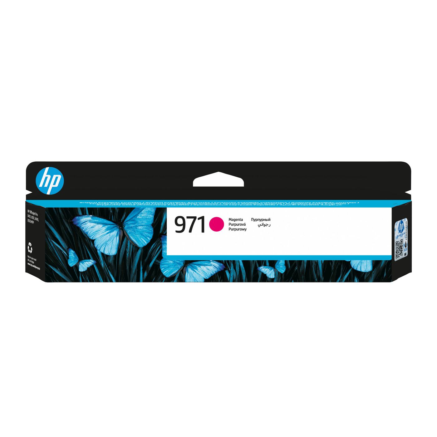 HP Tintenpatrone 971, Magenta – für Tintenstrahldrucker/Multifunktionsgeräte