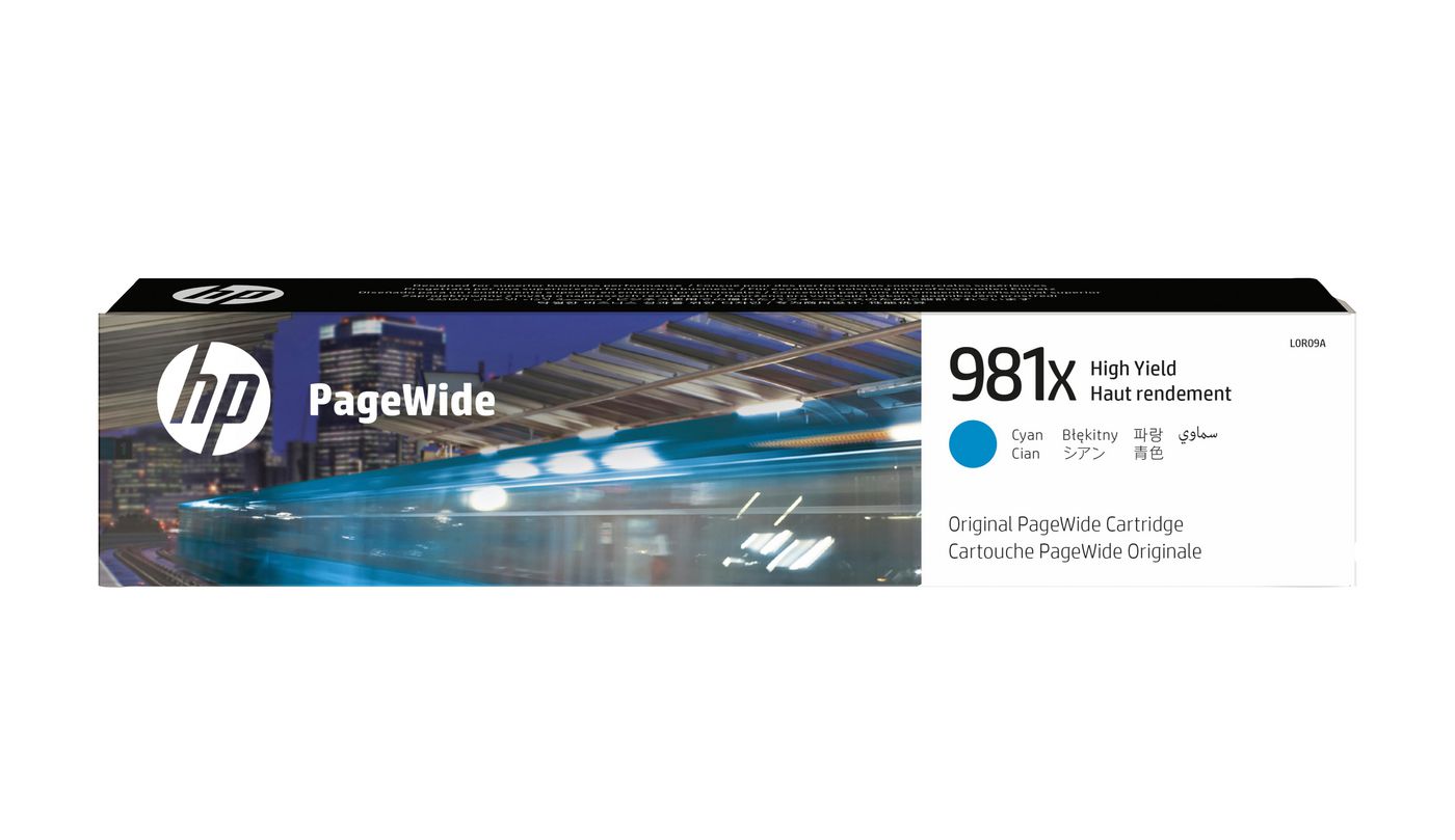 HP Tintenpatrone 981X, cyan, 10'000 Seiten