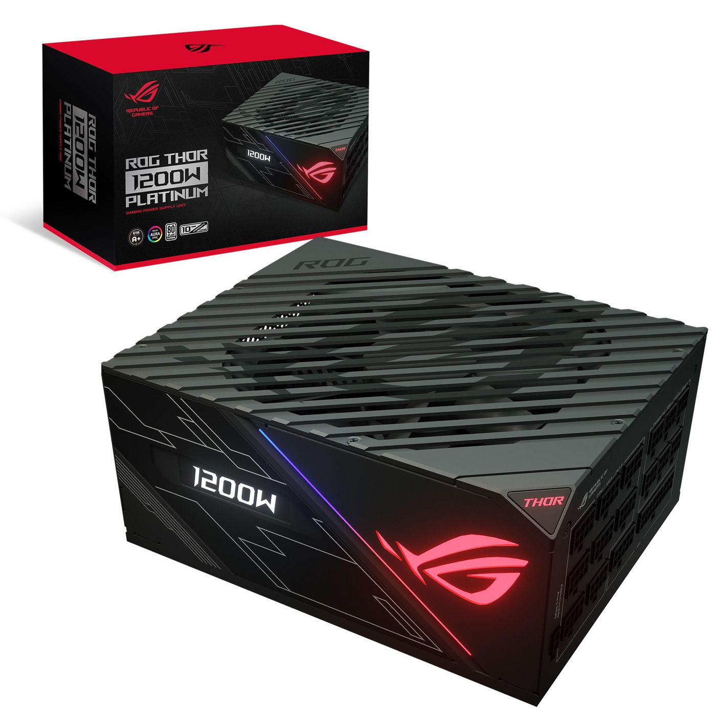 ASUS ROG THOR-1200P – 1200 W 80 PLUS Platinum – ATX – Vollmodular