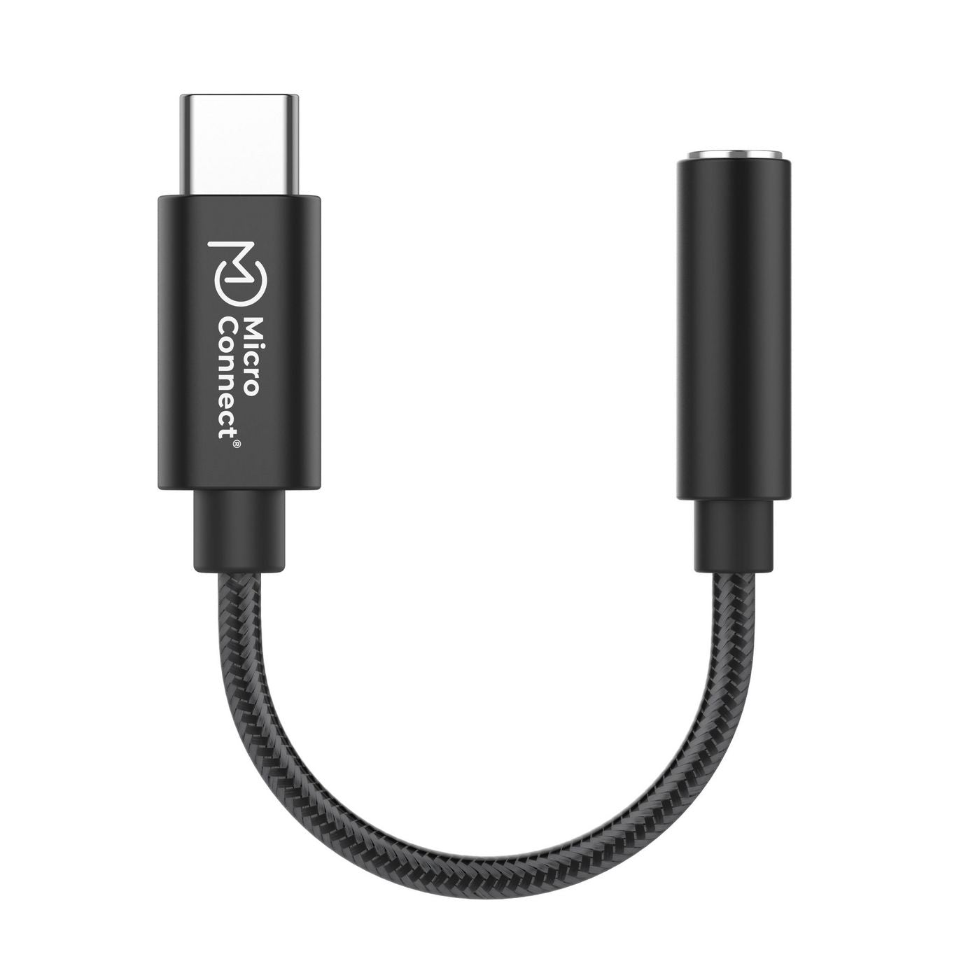 Microconnect Premium – Adapter (USB-C auf 3,5 mm) – 0,13 m, Silber