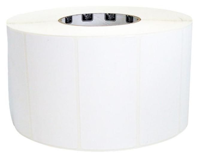 Zebra Etiketten (Rolle) 100 × 40 mm – Polyester, weiss – permanent haftend – Thermotransfer